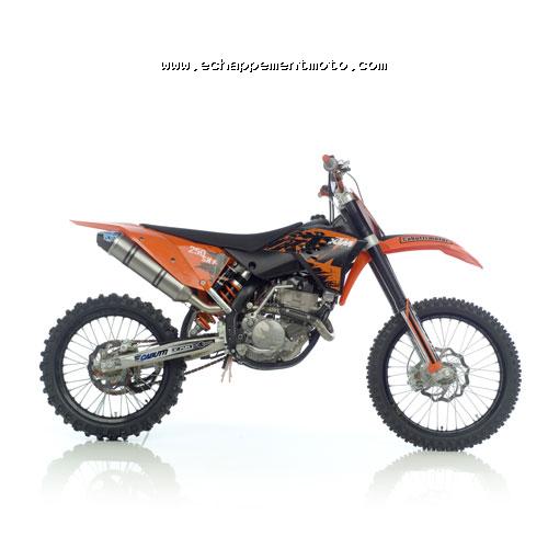 echappement moto CROSS KTM 250 SX 07 leovince echappement moto CROSS KTM 250 SX 07 leovince